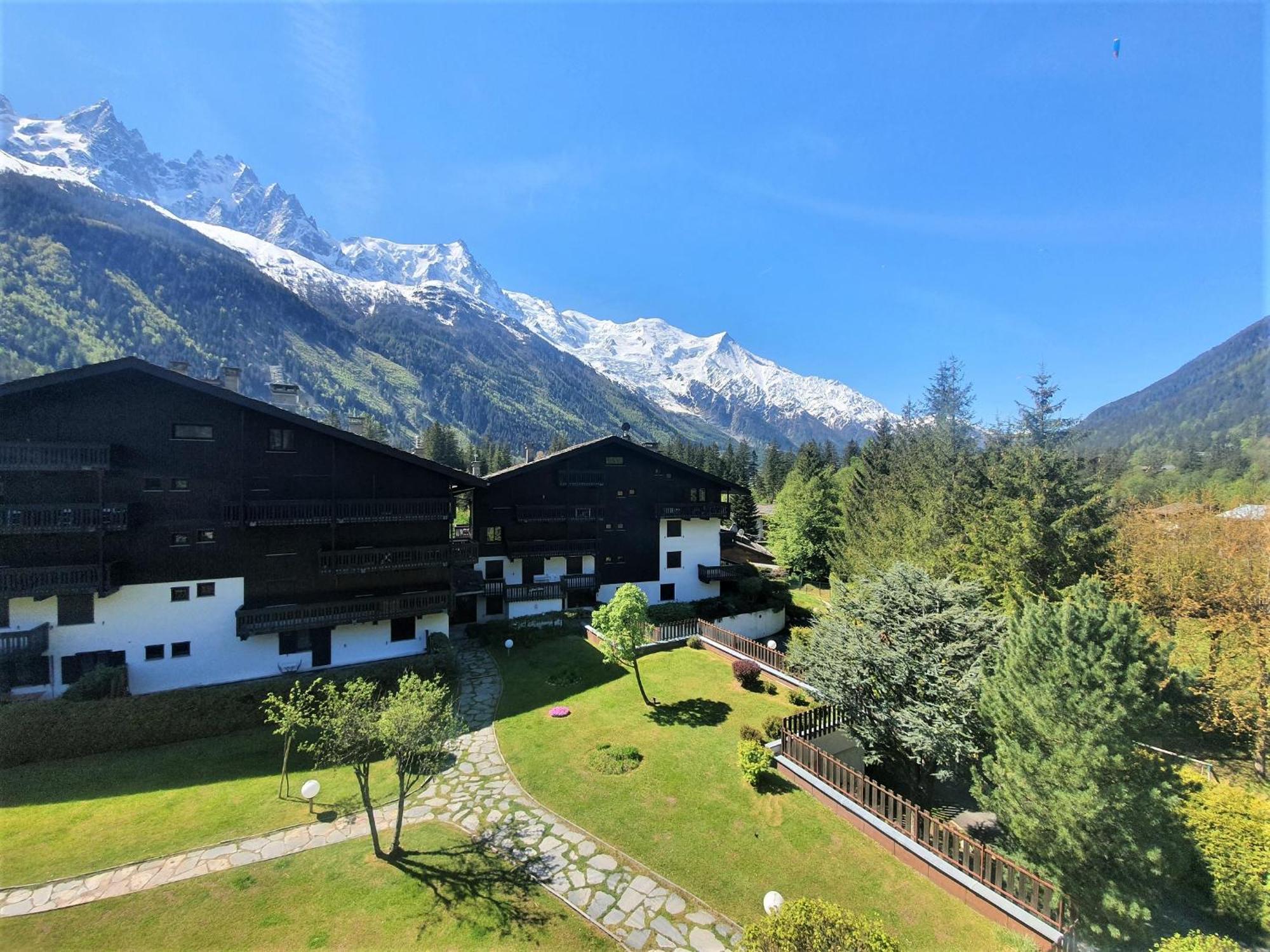 Chamonix Superbe Appartement Vue Mont Blanc מראה חיצוני תמונה