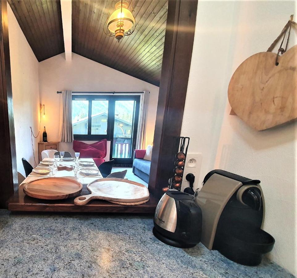 Chamonix Superbe Appartement Vue Mont Blanc מראה חיצוני תמונה