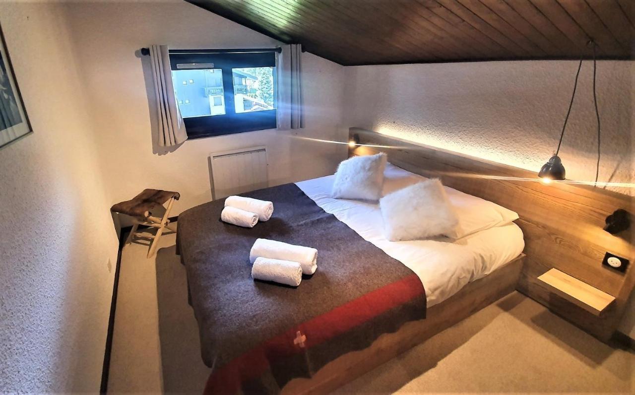 Chamonix Superbe Appartement Vue Mont Blanc מראה חיצוני תמונה