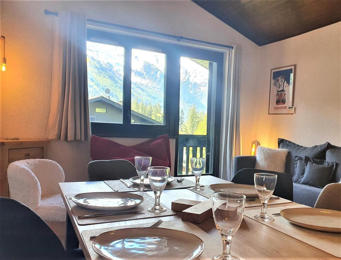 Chamonix Superbe Appartement Vue Mont Blanc מראה חיצוני תמונה