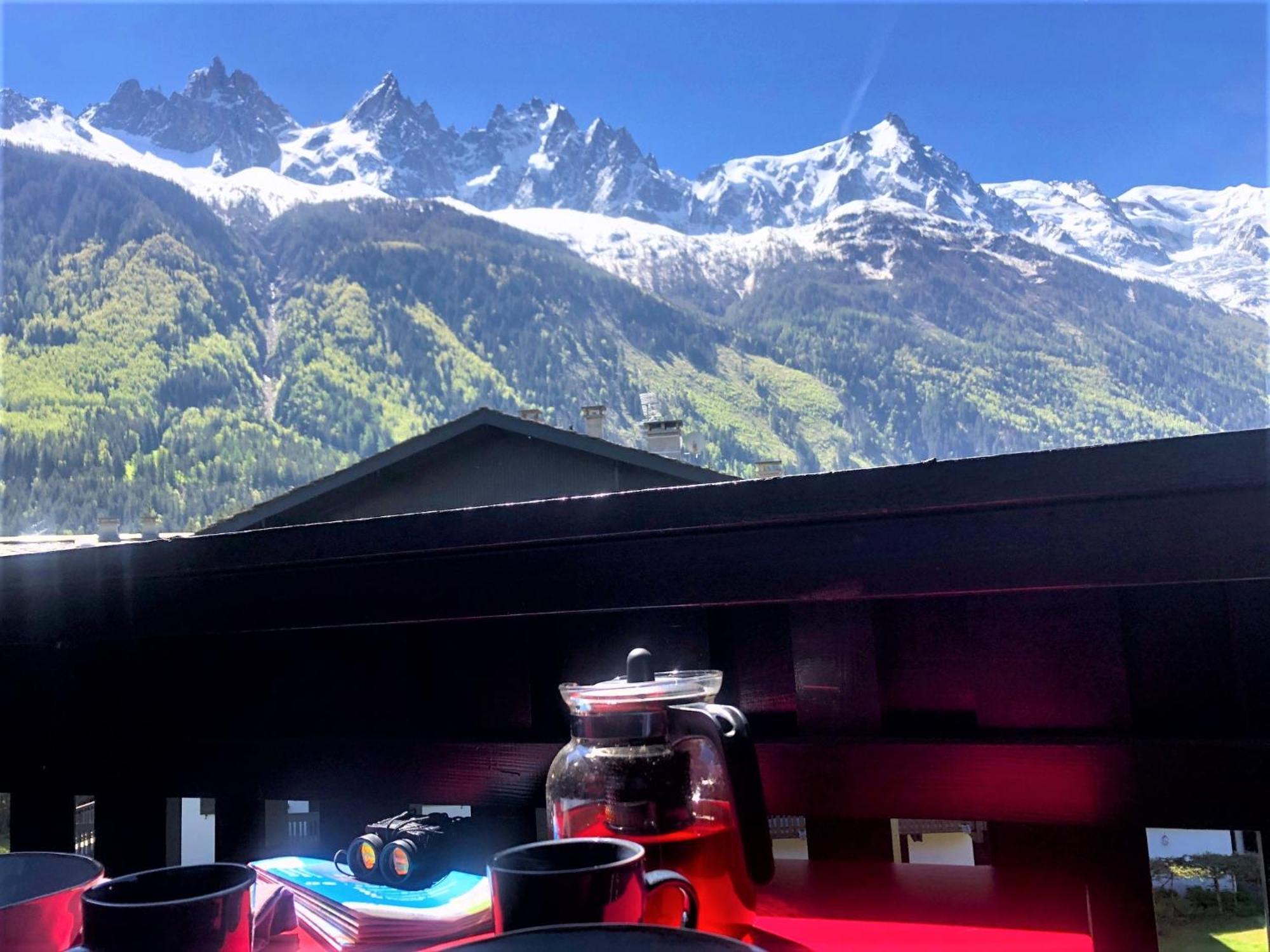 Chamonix Superbe Appartement Vue Mont Blanc מראה חיצוני תמונה