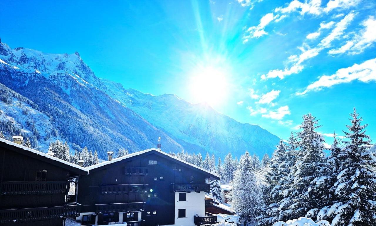 Chamonix Superbe Appartement Vue Mont Blanc מראה חיצוני תמונה
