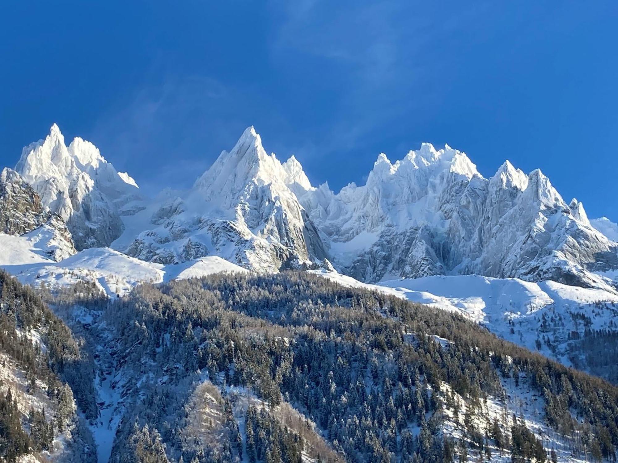 Chamonix Superbe Appartement Vue Mont Blanc מראה חיצוני תמונה